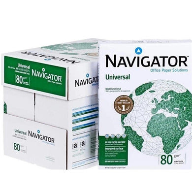 Navigator Universal A4 Copier Paper 80gsm White (Various Amounts)