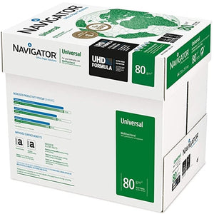 Navigator Universal A4 Copier Paper 80gsm White (Various Amounts)