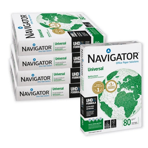 Papier copieur Navigator Office Card A4 160g blanc 250fls 250 Vel bij  Bonnet Office Supplies