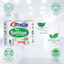 Load image into Gallery viewer, Purrfs Luxury 3 Ply Toilet Rolls (Various Amounts)