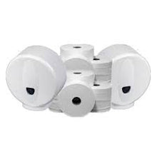Load image into Gallery viewer, Mini Jumbo Toilet Rolls (Various Amounts &amp; Sizes)